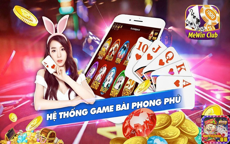 MeWin Club – Thiên đường game bài đổi thưởng xanh chín