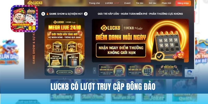 Luck8 – Tận Hưởng Giải Trí Với Kho Game Đình Đám Nhất