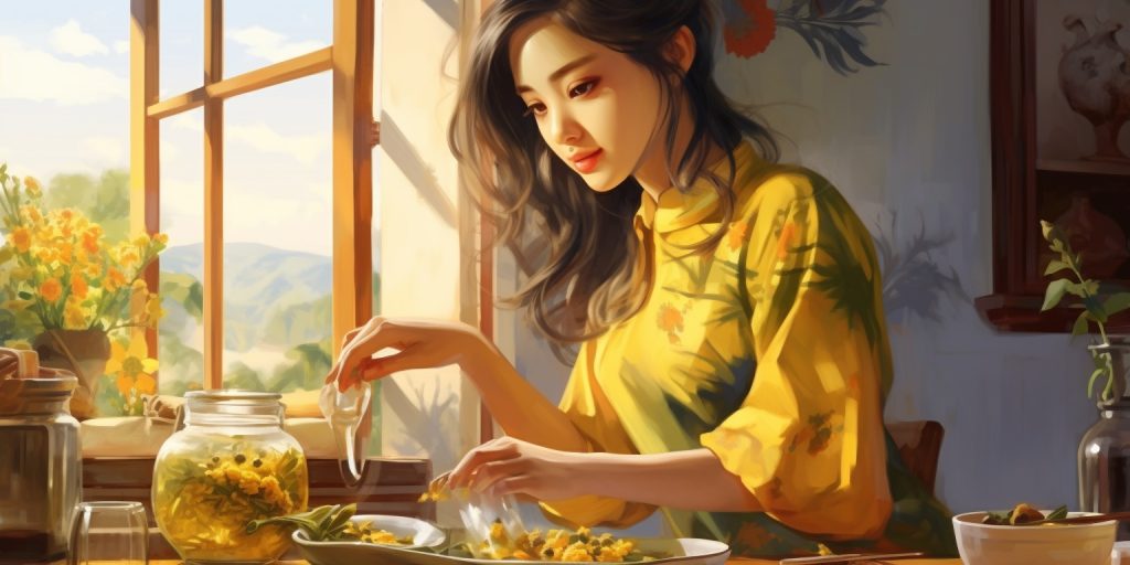 Cách uống tinh dầu anh thảo